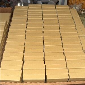 Tan jewelry Storage Boxes 80 pcs